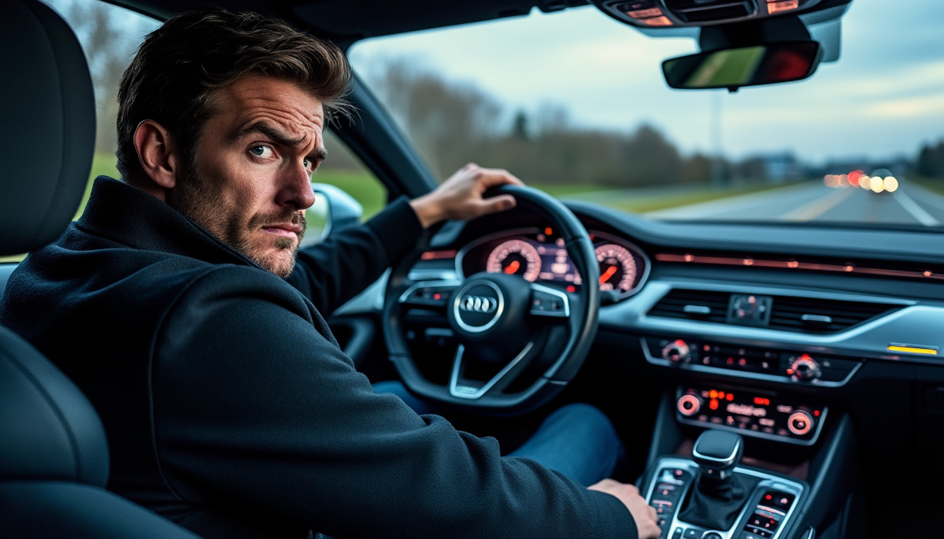 découvrez le témoignage d'une propriétaire d'audi neuve à 90 000 € jugée folle après avoir détecté dès le troisième jour de dangereux problèmes de vibrations et de freinage autonome sur sa voiture.