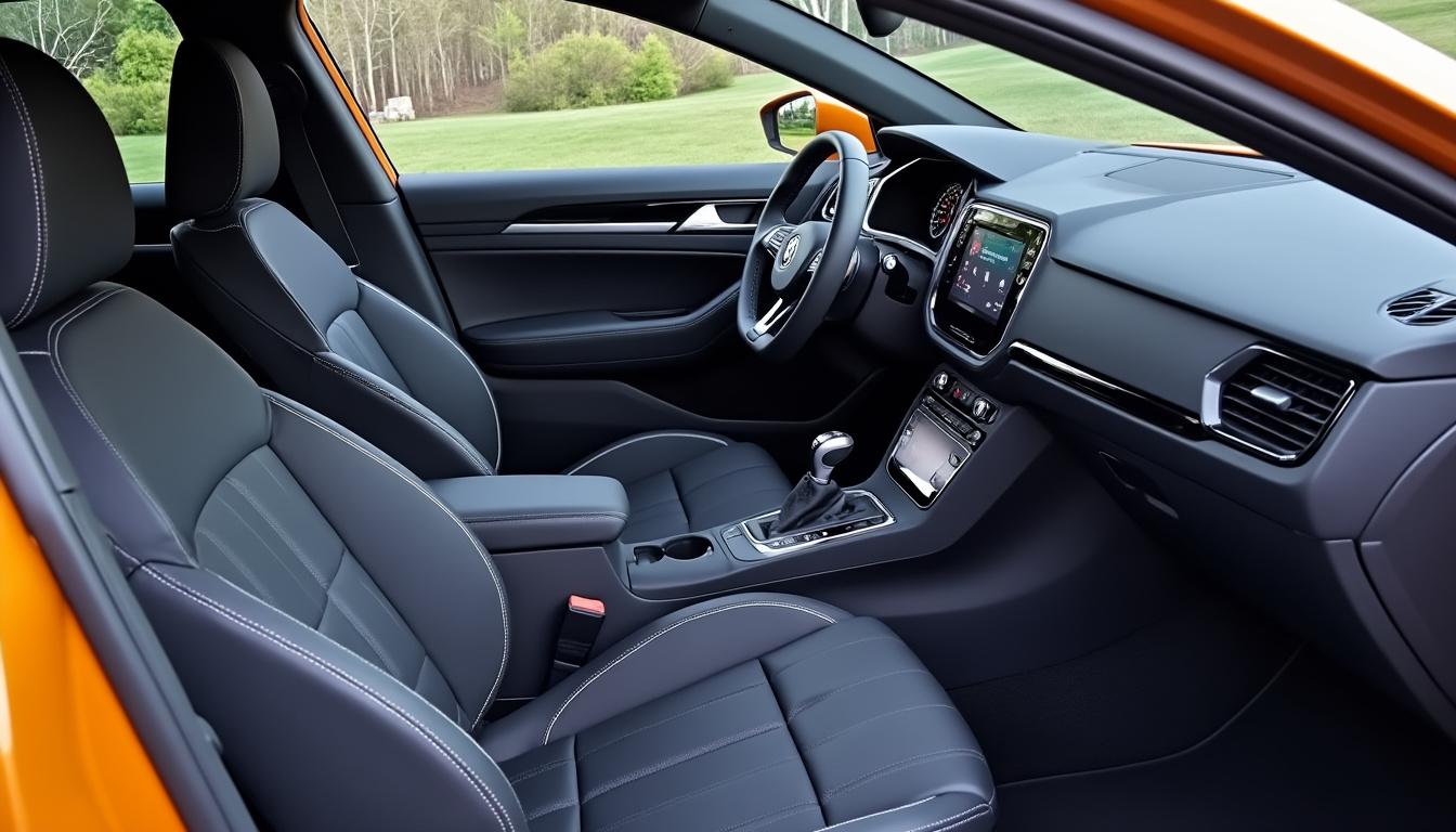 explorez l'intérieur moderne et découvrez la capacité du coffre du volkswagen t-roc 2025. obtenez tous les détails sur le volume de chargement et les équipements du suv compact dernier cri.