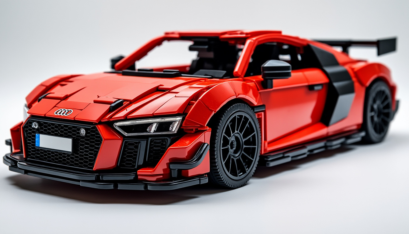 découvrez comment la marque cada impressionne les passionnés de briques avec sa réplique réaliste de l'audi r8, un défi de taille lancé à lego, qui fait sensation auprès des amateurs de construction et de voitures de collection.