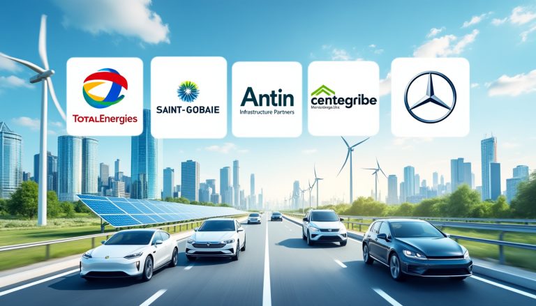 Des géants de l'industrie : TotalEnergies, Saint-Gobain, Antin ...