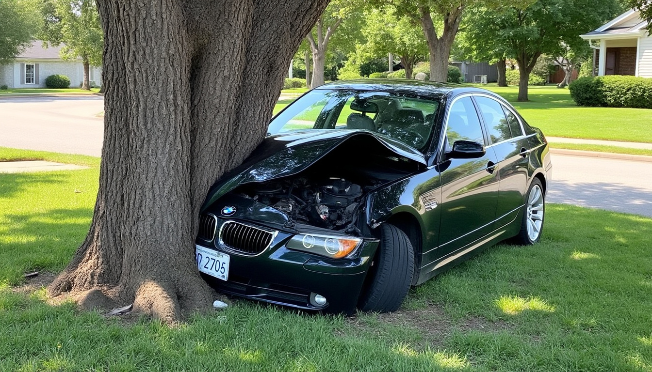 découvrez les détails d’un accident impressionnant à montceau : une bmw violemment coupée en deux après avoir percuté un platane. retour sur ce choc spectaculaire et ses conséquences.