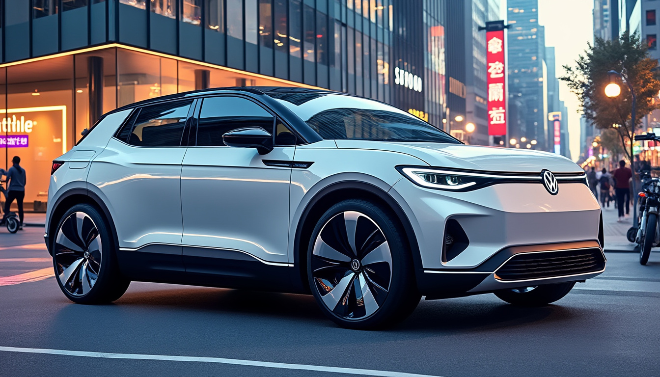 découvrez la nouvelle volkswagen id. cross : le célèbre t-cross se réinvente en version 100 % électrique, alliant design moderne, autonomie performante et technologies innovantes. profitez d’une expérience de conduite écoresponsable et dynamique avec ce suv électrique conçu pour la ville et les grands espaces.