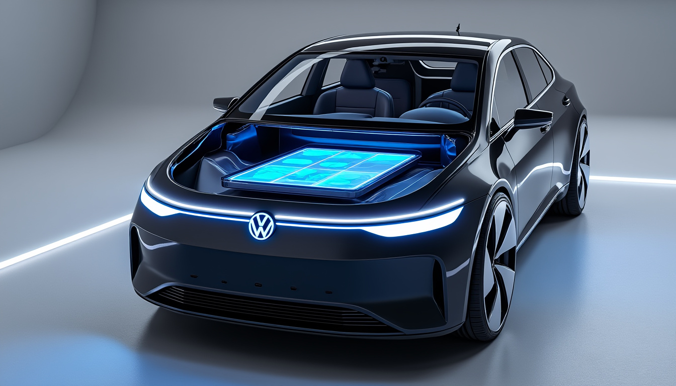 découvrez l'innovation de volkswagen : une nouvelle batterie révolutionnaire pour voitures électriques, offrant une autonomie accrue et une recharge ultra-rapide. performances optimisées et avancée technologique au rendez-vous.