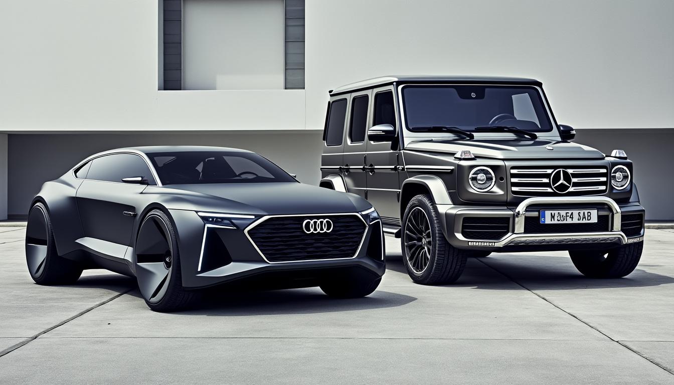 découvrez le choc de titans entre audi et la mercedes classe g : design, performances, technologies et luxe au banc d’essai. quel géant l’emportera ?