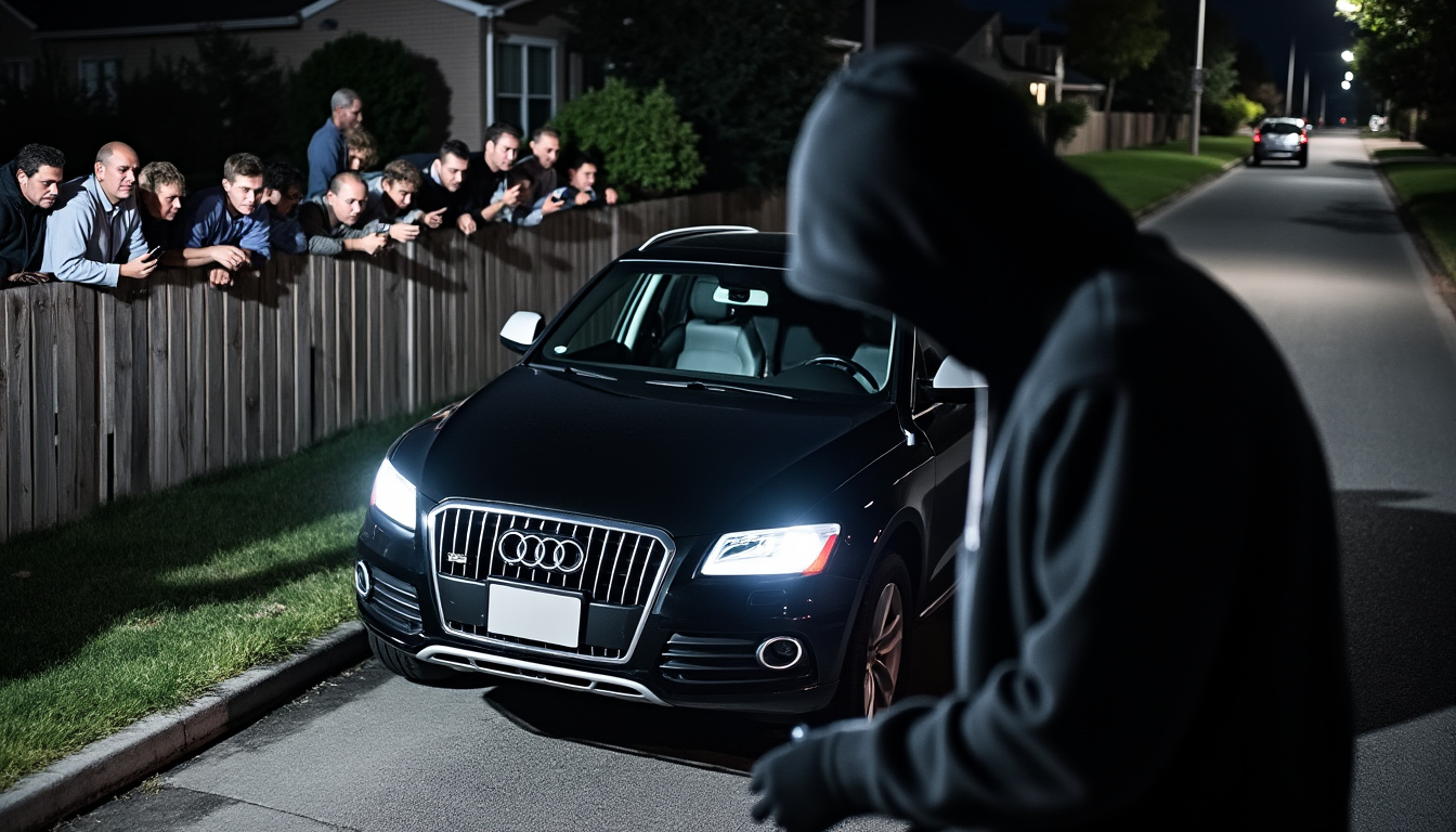 un audi q5 volé a été retrouvé près de lyon suite à la vigilance et la réactivité des citoyens locaux. découvrez comment leur mobilisation rapide a permis de localiser le véhicule disparu.