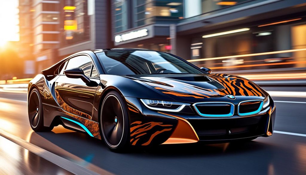 explorez la bmw alpina i8 tiger (2016) : une transformation audacieuse de l’i8 alliant performance, exclusivité et design unique. découvrez ses caractéristiques exceptionnelles et son style novateur.
