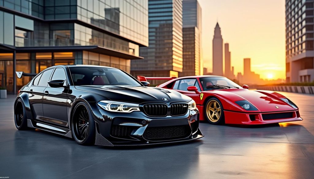 plongez dans l’univers de la bmw m5 revue par mansory et découvrez le surprenant point commun qui la relie à la mythique ferrari f40. un rapprochement automobile inattendu à ne pas manquer !