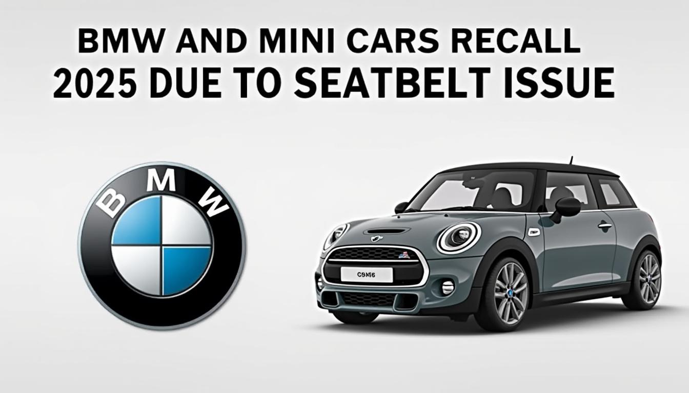 bmw et mini rappellent plusieurs modèles à cause d'un défaut de ceinture de sécurité lié à l'affaire takata. informez-vous sur les véhicules concernés et les démarches à suivre.