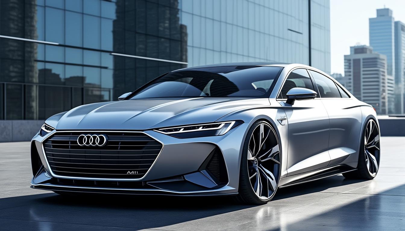 plongez dans l'univers innovant de la nouvelle audi a4 et découvrez en avant-première son design futuriste qui allie élégance, technologie de pointe et performances exceptionnelles.