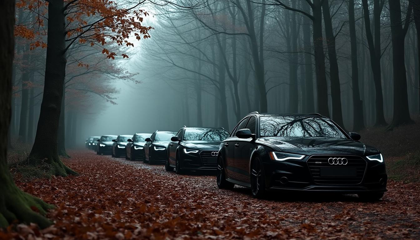 découvrez l’incroyable histoire derrière un mystérieux cortège de 10 audi immatriculées en pologne, intercepté dans les ardennes. enquête, secrets et révélations surprenantes au rendez-vous.