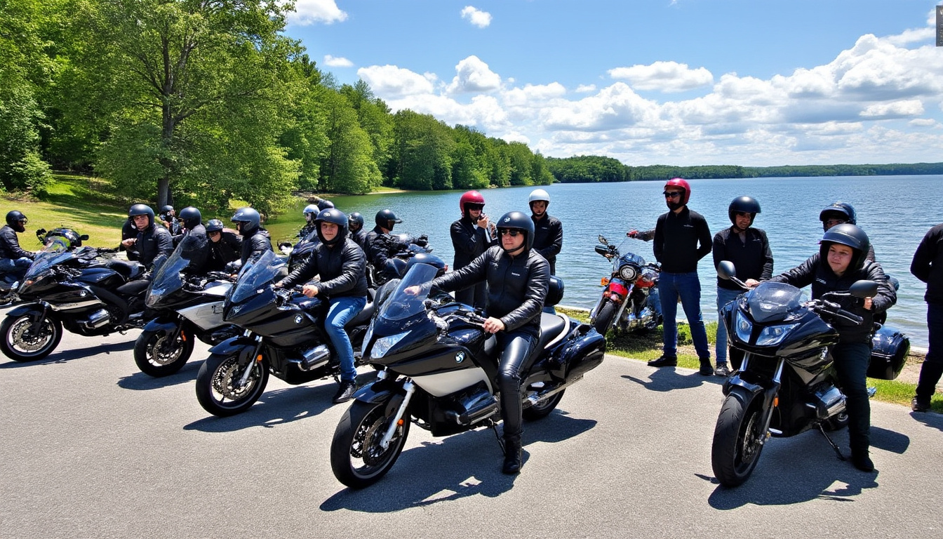 participez à un événement unique : 600 passionnés de motos bmw se réunissent ce dimanche au lac de vassivière, en limousin. découvrez une ambiance conviviale, des motos d’exception et des animations pour tous les amateurs.
