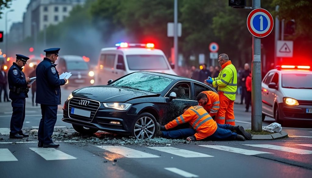 découvrez le récit bouleversant d'une fuite spectaculaire : un chauffard provoque un accident impliquant une audi avec un nourrisson de 9 mois à bord. après l'impact, la voiture effectue plusieurs tonneaux, mettant en péril la vie de ses occupants. détails et témoignages dans notre article.