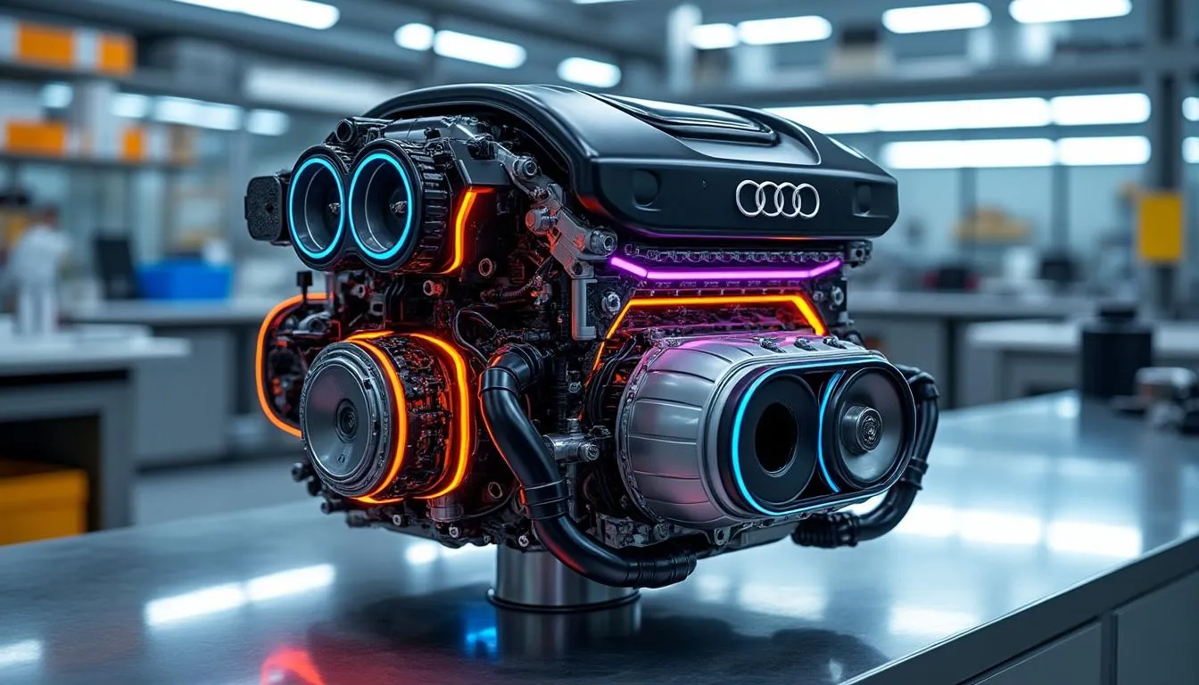découvrez le nouveau v6 diesel hybride d'audi, une innovation capable de fonctionner sans gazole pour une performance écologique et efficace.