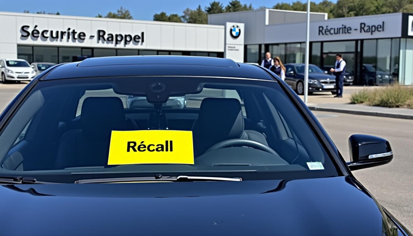 bmw rappelle près de 30 000 véhicules en france pour corriger un défaut lié à la sécurité routière afin d'assurer la protection des conducteurs.