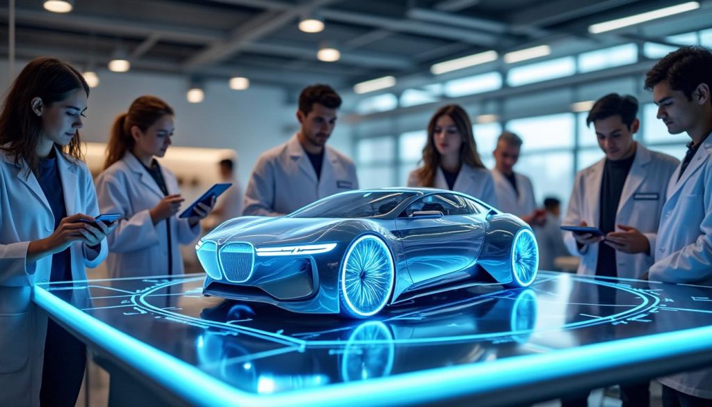 bmw group s'engage à investir dans la formation des jeunes talents, favorisant l'innovation au croisement de l'art et des sciences pour construire un avenir prometteur.