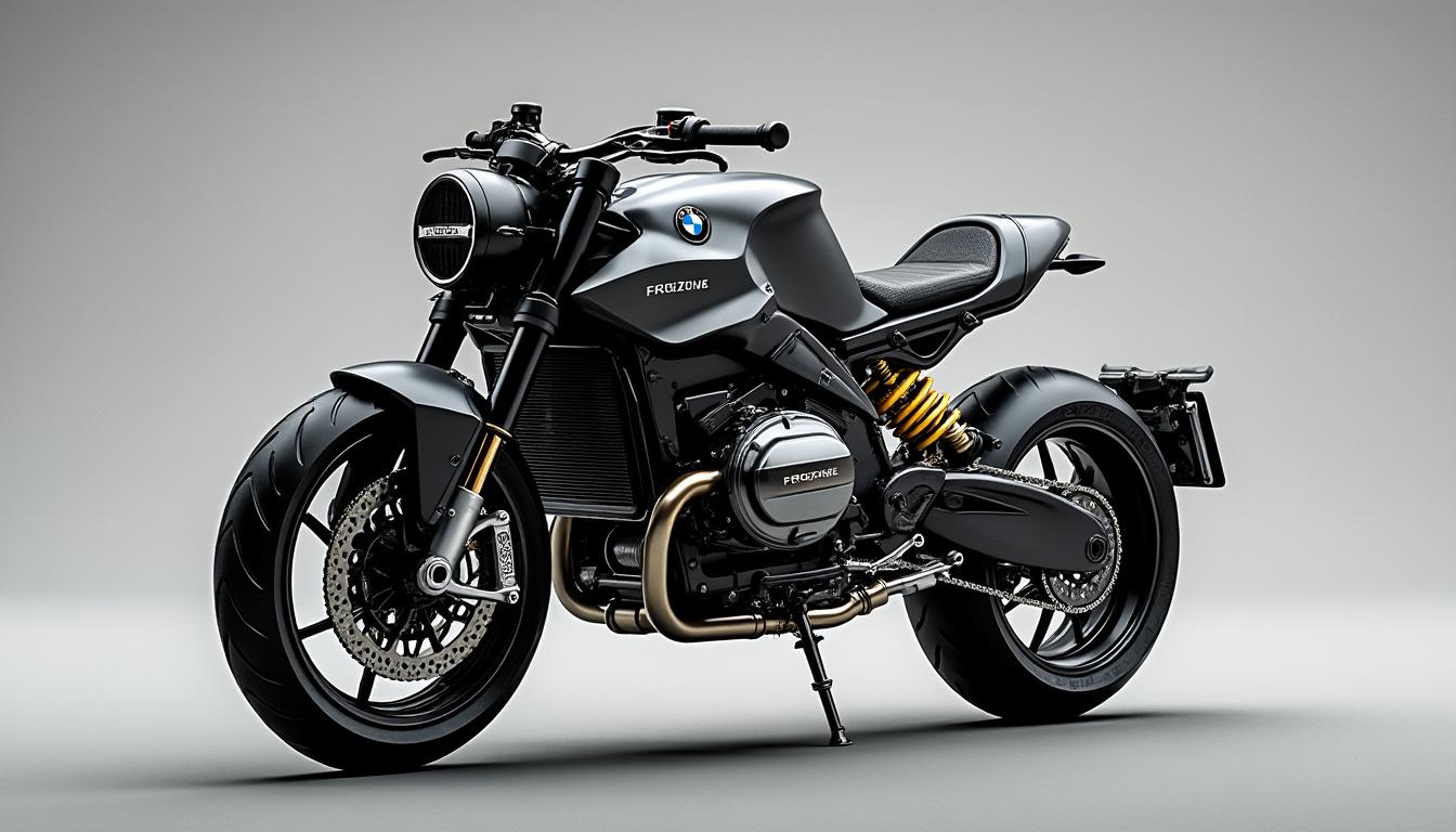 découvrez la bmw r12 ninet revisitée par rough crafts, une création unique inspirée directement de la légendaire porsche 911, alliant design rétro et performance moderne.