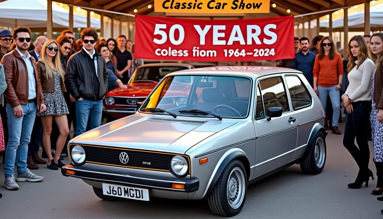 découvrez le stand volkswagen à rétromobile 2026, où la marque célèbre les 50 ans d'histoire emblématique de la golf gti avec des modèles mythiques et des animations exclusives.