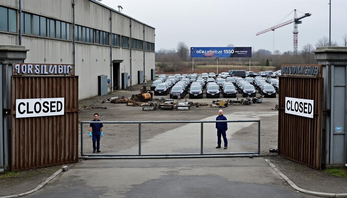 volkswagen annonce la fermeture historique de son usine en allemagne, marquant un tournant majeur pour le constructeur automobile.