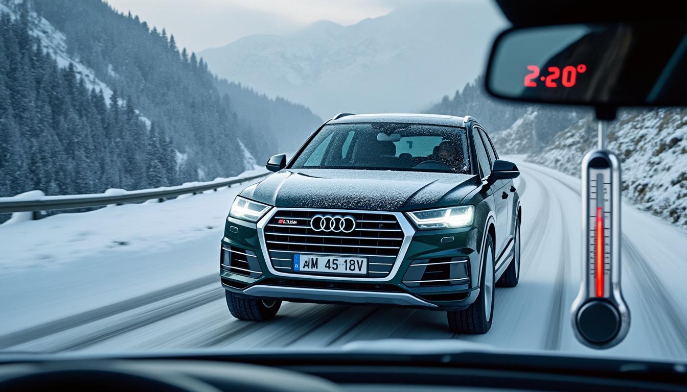 découvrez comment audi utilise la météo pour annoncer le grand retour de la saison quattro à travers une campagne publicitaire épurée et innovante.