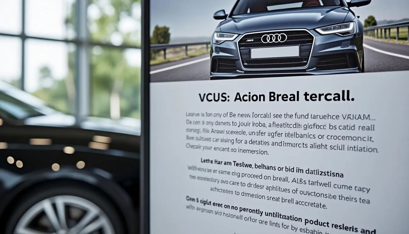 audi procède au rappel de 34 000 véhicules au canada en raison de problèmes liés aux caméras de recul et aux ceintures de sécurité, assurant ainsi la sécurité des conducteurs et des passagers.