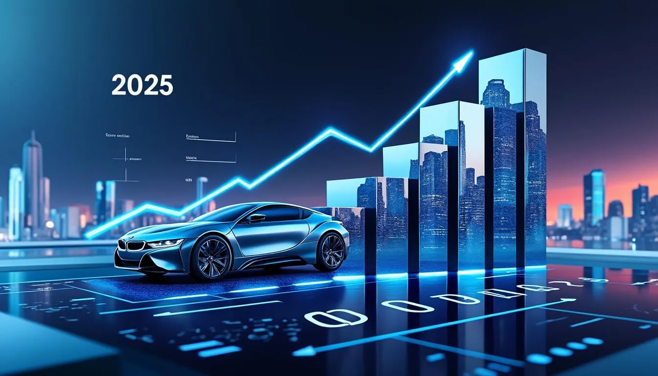 bmw annonce une légère augmentation de ses ventes en 2025, marquant une croissance modérée malgré un marché automobile compétitif.