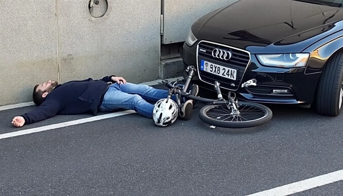 un piéton est décédé samedi soir à nice après avoir été percuté par une audi. le conducteur est placé sous contrôle judiciaire.