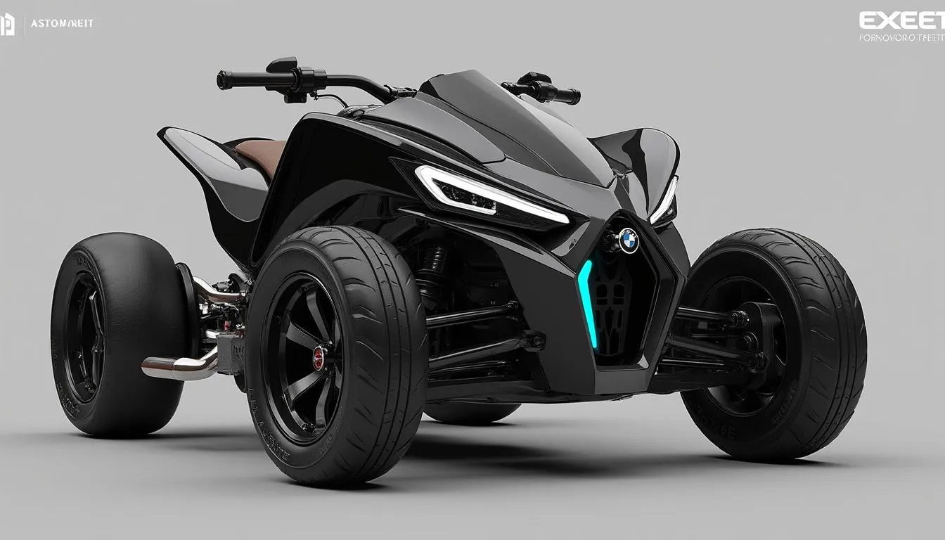 découvrez l'exeet mr competition, un quad puissant de 210 chevaux inspiré de la bmw m 1000 r, alliant performance et design sportif pour une expérience de conduite exceptionnelle.