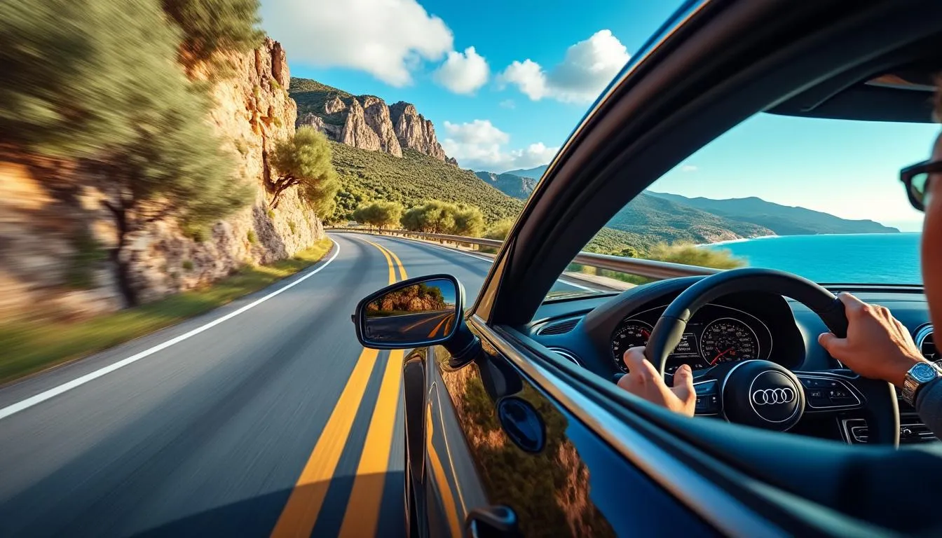 découvrez la vidéo impressionnante d'un conducteur filmé à bord de son audi rs3 atteignant la vitesse incroyable de 304 km/h sur route ouverte, défiant les limites et la sécurité.