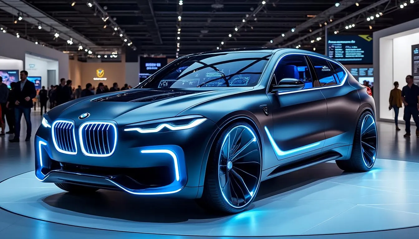découvrez la bmw ix3, symbole de l'innovation neue klasse, présentée au ces 2026, alliant technologie avancée et design futuriste.