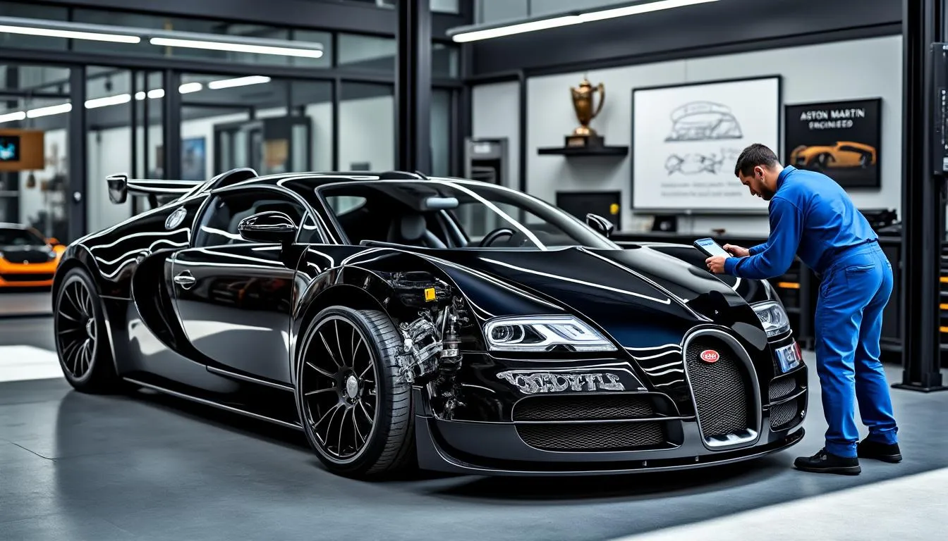 découvrez comment réparer une bugatti à prix malin grâce à l'utilisation ingénieuse de pièces audi et aston martin, alliant performance et économie.