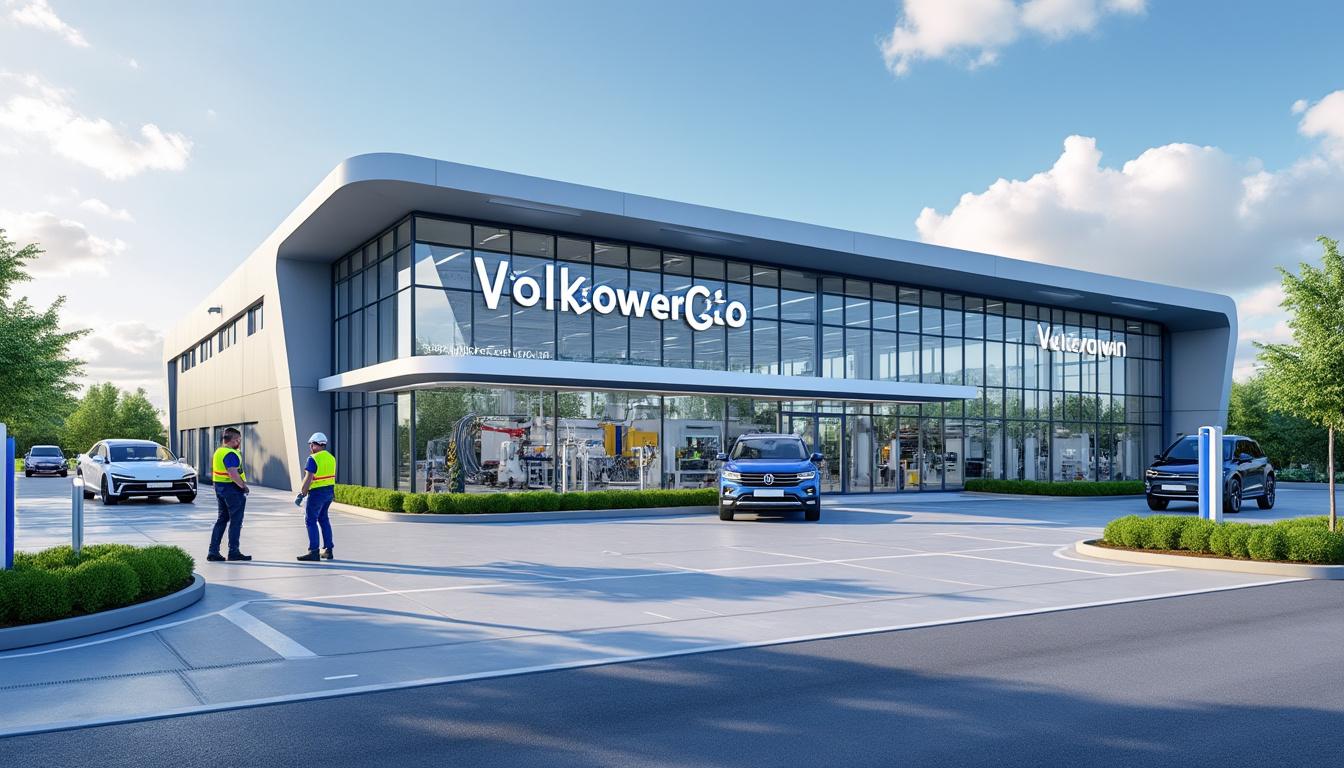 volkswagen recherche des financements pour powerco, sa nouvelle filiale spécialisée dans la production de batteries, afin d'accélérer sa transition vers la mobilité électrique.