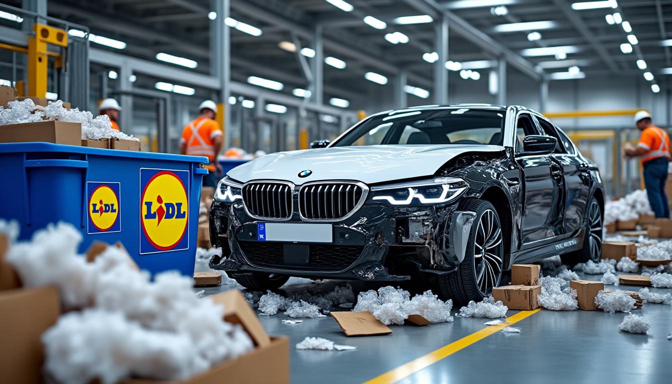 découvrez comment bmw collabore avec une filiale de lidl pour innover et transformer le recyclage dans l'industrie automobile, alliant technologie et durabilité.