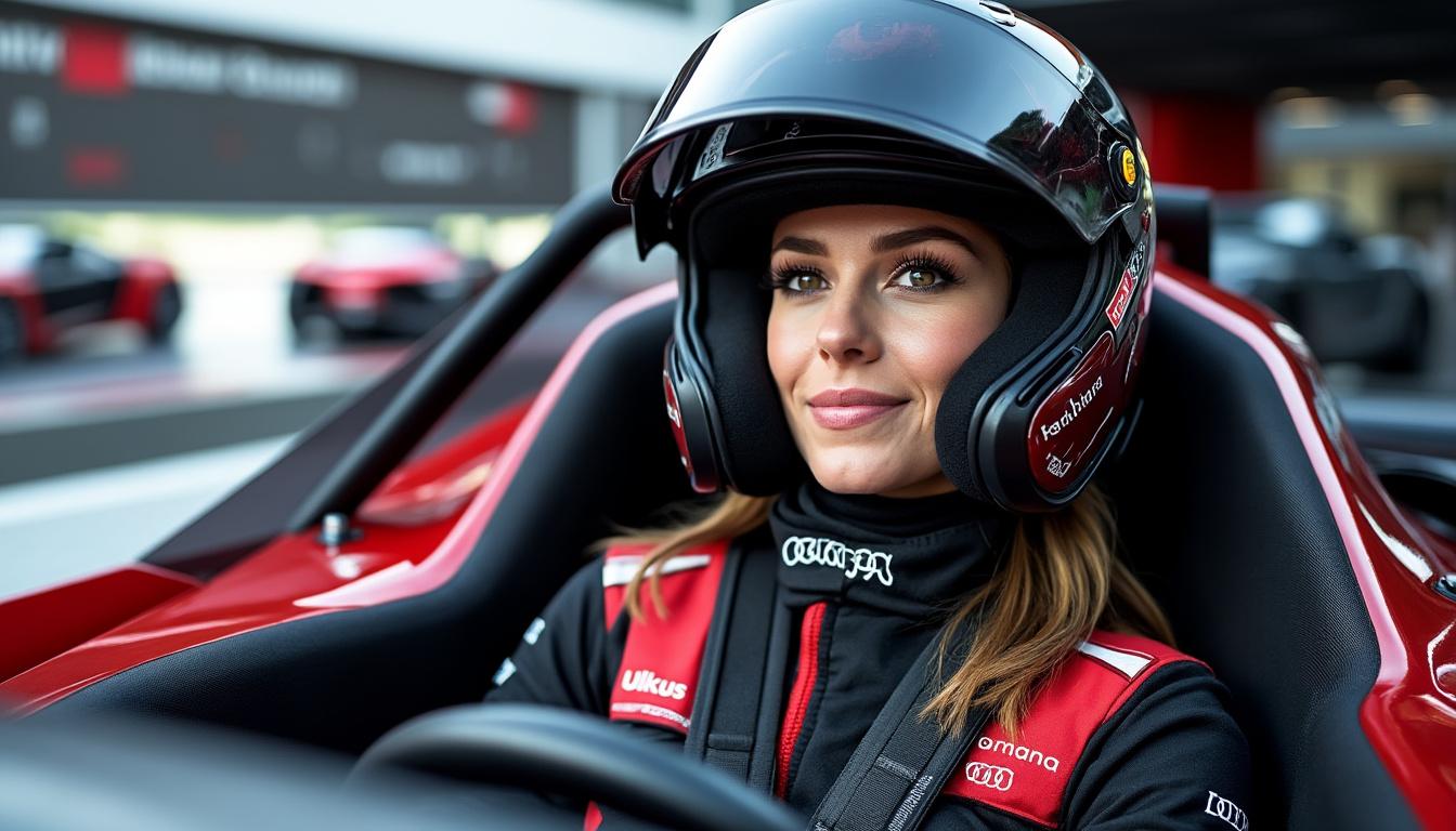 découvrez emma felbermayr, nouvelle ambassadrice féminine d’audi en f1, qui éblouit l’ouverture des grands prix par son charisme et son engagement.