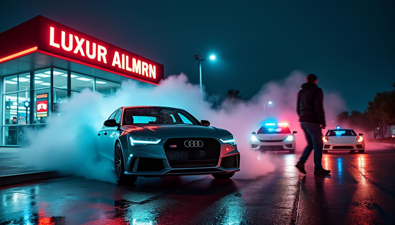 découvrez comment des voleurs ont réussi à dérober une audi rs6, une porsche et plusieurs autres véhicules, laissant derrière eux un état déplorable. enquête et détails exclusifs sur ce vol impressionnant.