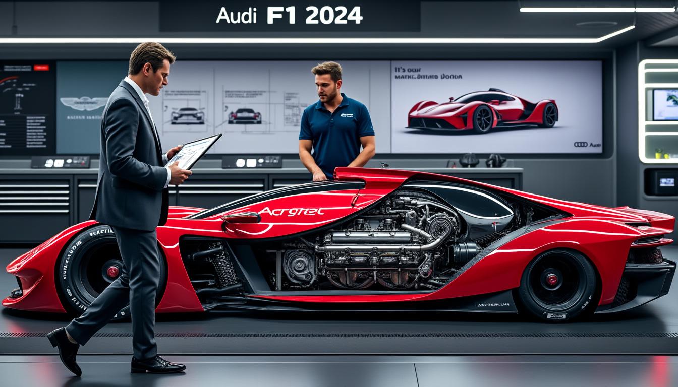 audi fait sensation en formule 1 en annonçant une information majeure qui pourrait désigner le futur successeur d'adrian newey chez aston martin. découvrez tous les détails exclusifs de cette révélation choc.