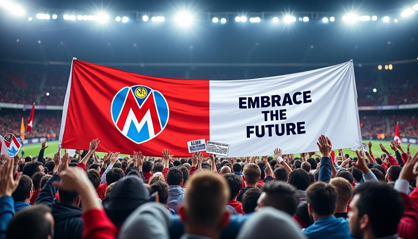 découvrez les réactions passionnées des supporters face au nouveau logo de l'om, oscillant entre critique sévère et admiration totale.