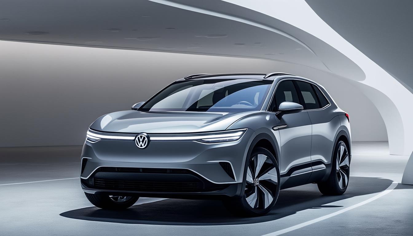 découvrez la première apparition officielle du volkswagen id.cross, le nouveau suv électrique qui allie design innovant et performance écologique.