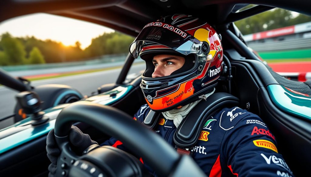 max verstappen prend la tête en décrochant la pole position au nürburgring, au volant de sa mercedes, pour cette course d'endurance palpitante.