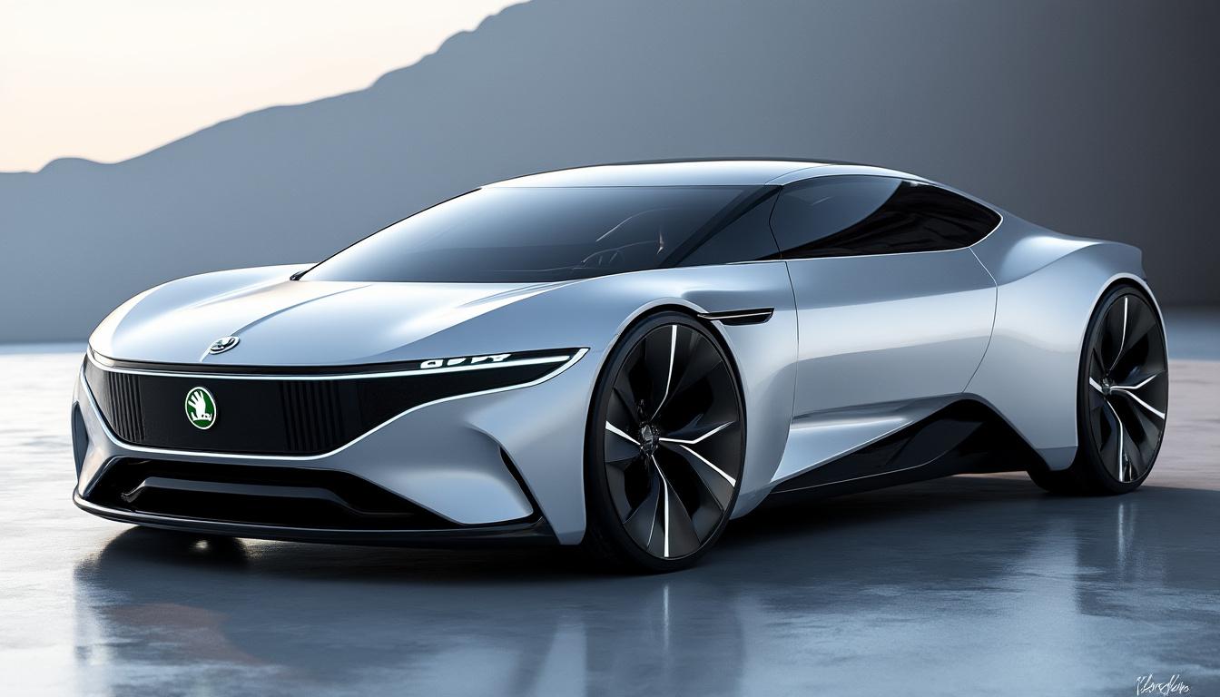 découvrez la skoda vision o, un break futuriste innovant qui célèbre les 130 ans de l'emblématique marque tchèque avec design avant-gardiste et technologies de pointe.