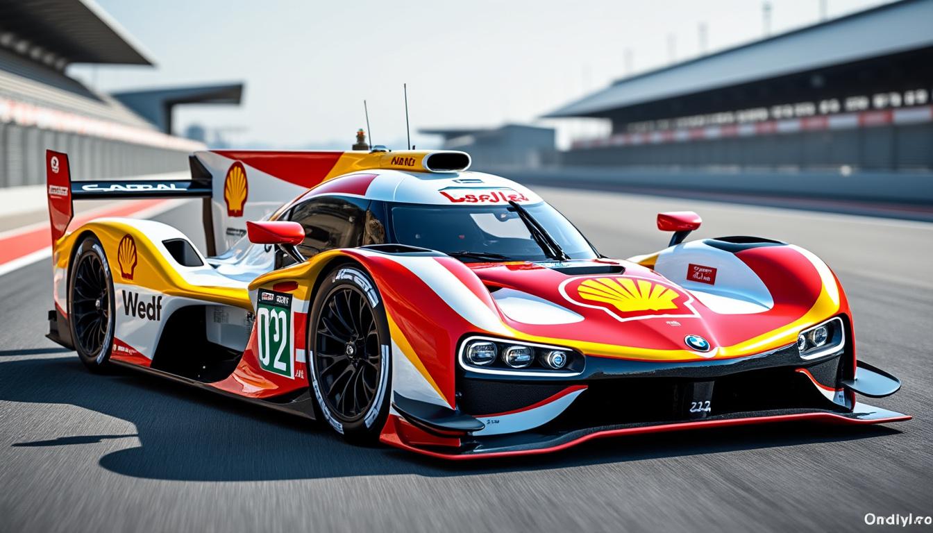 Wec Merch Shell WEC : BMW dévoile une spectaculaire livrée Shell qui marquera la saison ...