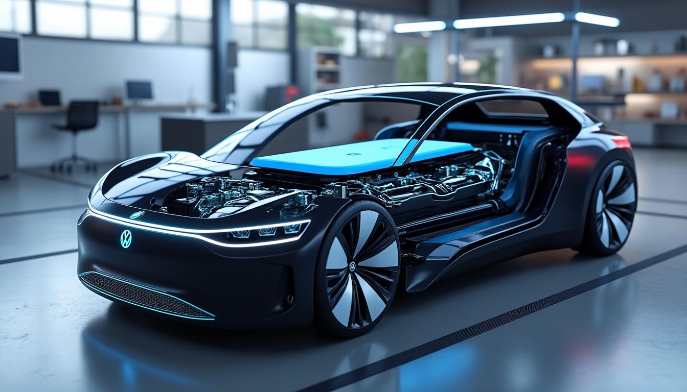 découvrez la volkswagen id.7 dans une version plus abordable, équipée d'une batterie compacte qui réduit son autonomie pour un compromis entre prix et performance.