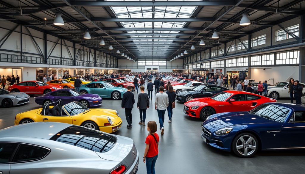 à fougères, découvrez le salon de l’auto avec 120 véhicules exposés et des animations pour tous les passionnés d’automobile.