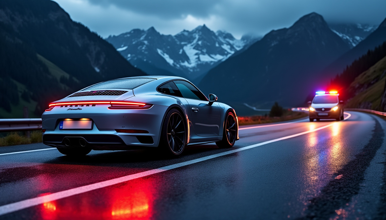 flashé à 312 km/h au volant de sa porsche 911 gt3, un automobiliste dépasse de 182 km/h la vitesse maximale autorisée. découvrez les détails de l’affaire.