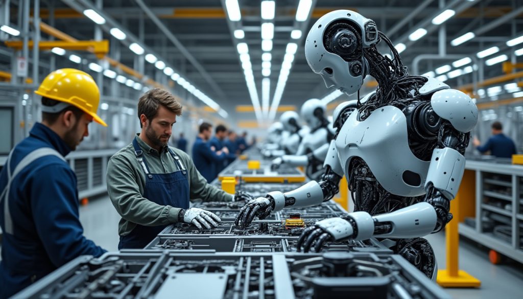 cinq millions de robots travaillent déjà dans les usines. face à cet essor, les humanoïdes doivent encore prouver leur utilité et leur fiabilité sur le terrain.