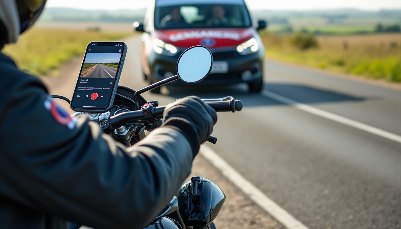 dans la somme, un motard qui publiait ses infractions sur les réseaux sociaux a été interpellé par les forces de l’ordre.