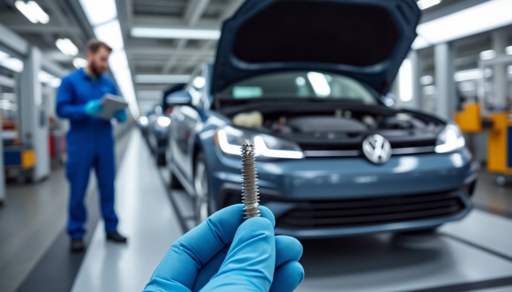 une vis défectueuse pousse volkswagen à rappeler des millions de voitures et embarrasse le constructeur, confronté à un vaste problème de qualité.