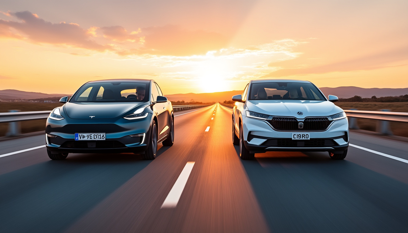 les ventes de voitures électriques bondissent de 62 % en europe. tesla et škoda figurent en tête d’un marché en forte croissance.
