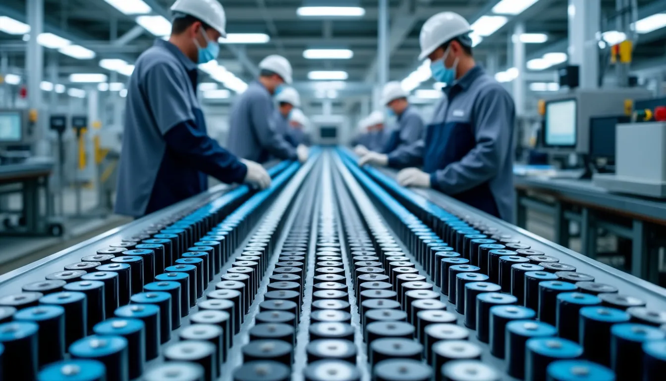 volkswagen s’associe à powerco et gotion pour produire des cellules de batteries en europe et renforcer la filière européenne des véhicules électriques.