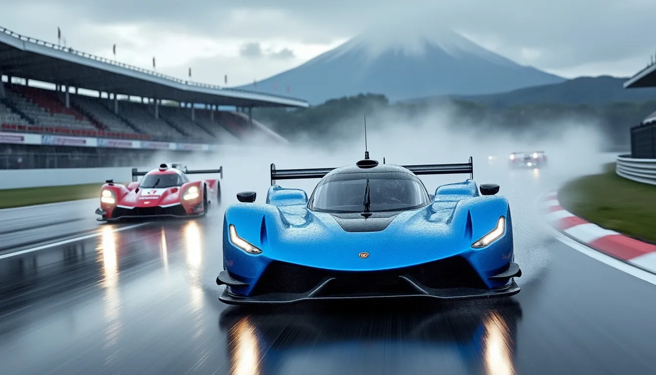 au wec de fuji, alpine reste sous pression lors des libres 3 disputés sous la pluie, tandis que wrt se distingue en catégorie lmgt3.