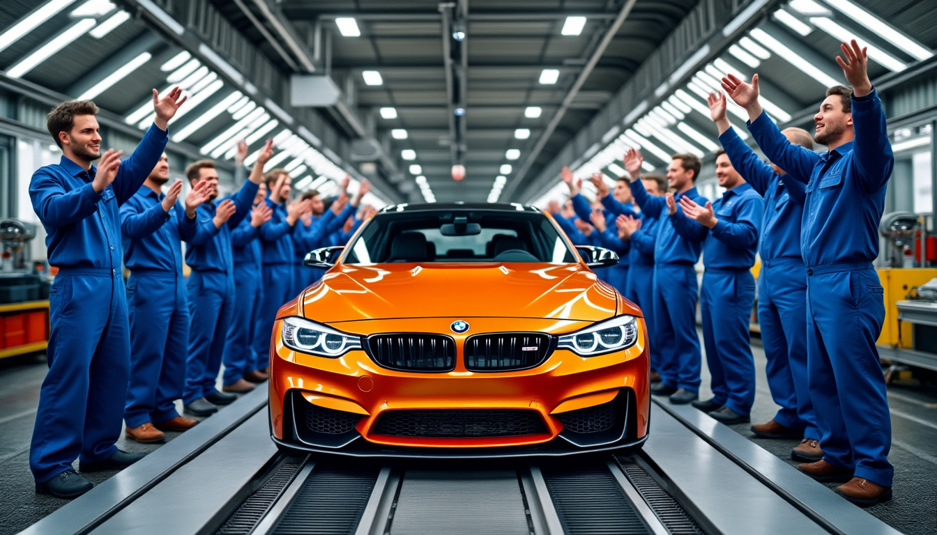 bmw célèbre la production de son millionième véhicule, une étape majeure qui témoigne du succès et du savoir-faire du constructeur automobile.